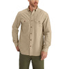 Carhartt Men's Dark Tan Chambray Fort Solid L/S Shirt