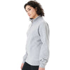 Champion Unisex Light Steel Powerblend Quarter-Zip Sweatshirt