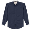 Port Authority Men's Navy L/S Easy Care Shirt