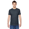 Fruit of the Loom Men's Heather Black 4.7 oz. Sofspun Jersey Crew T-Shirt