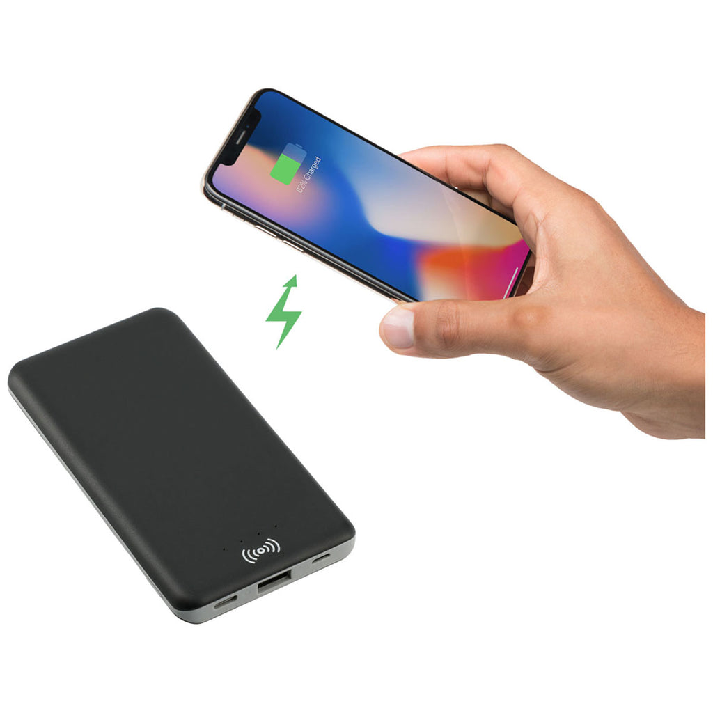 Bullet Black Axial 4000 mAh Wireless Power Bank