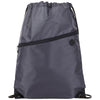 Bullet Charcoal Robin Drawstring Bag