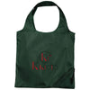 Bullet Hunter Green Bungalow Foldaway Shopper Tote