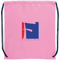 Bullet Pink Oriole Drawstring Bag