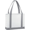 Bullet White with Grey Large Boat Tote