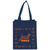 Bullet Navy Blue Basic Grocery Tote