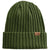 Spacecraft Olive Square Knot Beanie