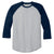 Sport-Tek Men's Silver/True Navy PosiCharge Baseball Jersey