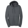 Sport-Tek Men's Dark Smoke Grey Sport-Wick Fleece Full-Zip Hooded Jacket