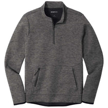 Sport-Tek Men's Dark Grey Heather Triumph Quarter Zip Pullover
