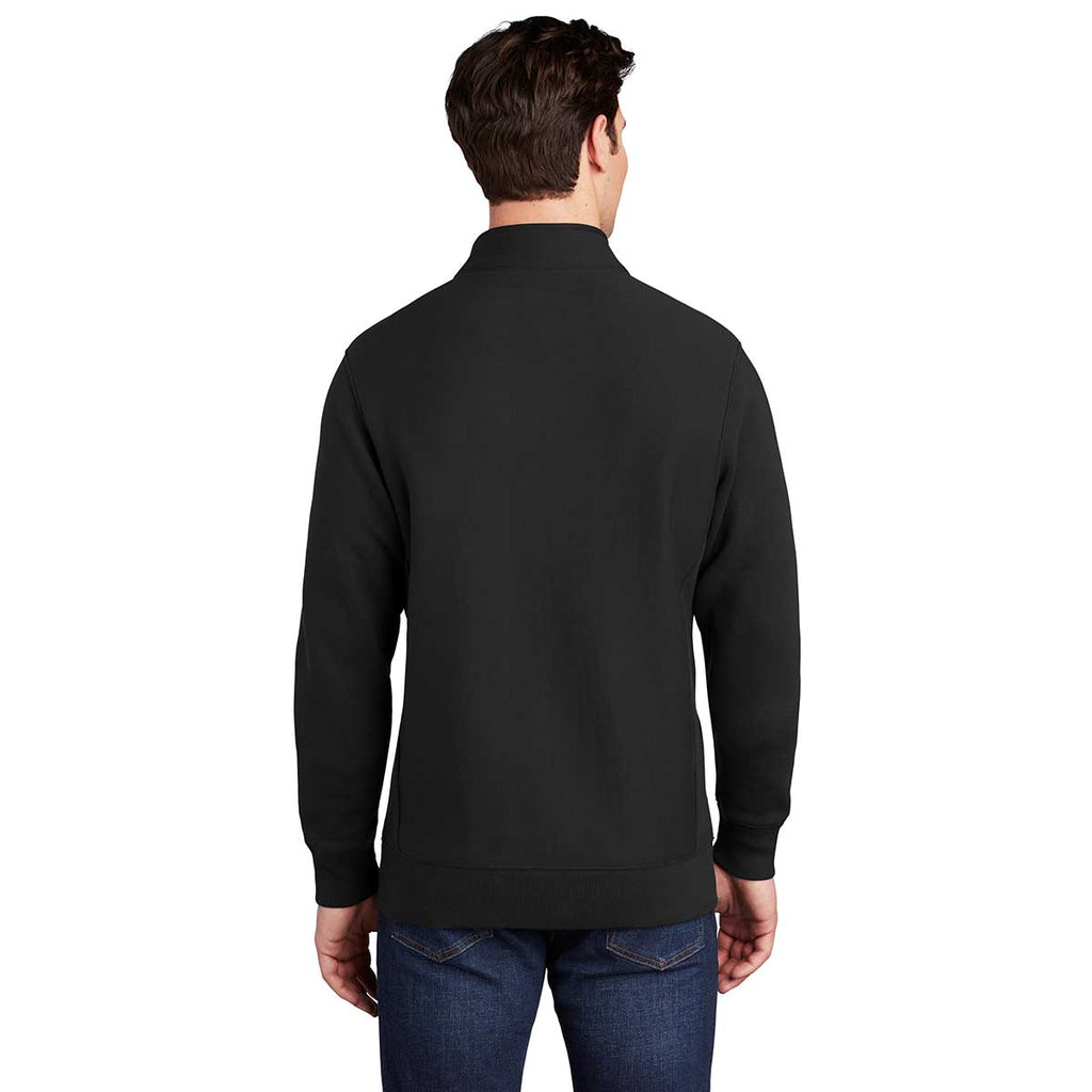 Sport-Tek Men's Black Super Heavyweight Full-Zip Sweatshirt