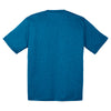 Sport-Tek Men's Blue Wake Heather Contender Tee