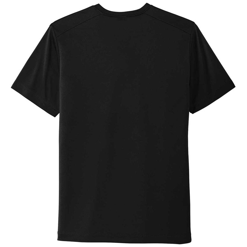 Sport-Tek Men's Black Posi-UV Pro Tee