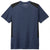 Sport-Tek Men's Dark Royal Heather/Black Endeavor Short Sleeve Tee