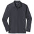 Sport-Tek Men's Graphite Grey PosiCharge RacerMesh Long Sleeve Polo