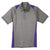 Sport-Tek Men's Vintage Heather/Purple Heather Colorblock Contender Polo