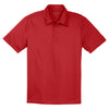 Sport-Tek Men's True Red PosiCharge Active Textured Polo