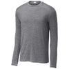 Sport-Tek Men's Grey Heather Exchange 1.5 Long Sleeve Crew