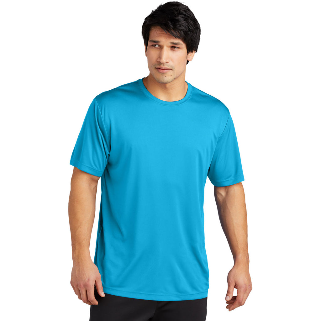 Sport-Tek Men's Atomic Blue PosiCharge Re-Compete Tee