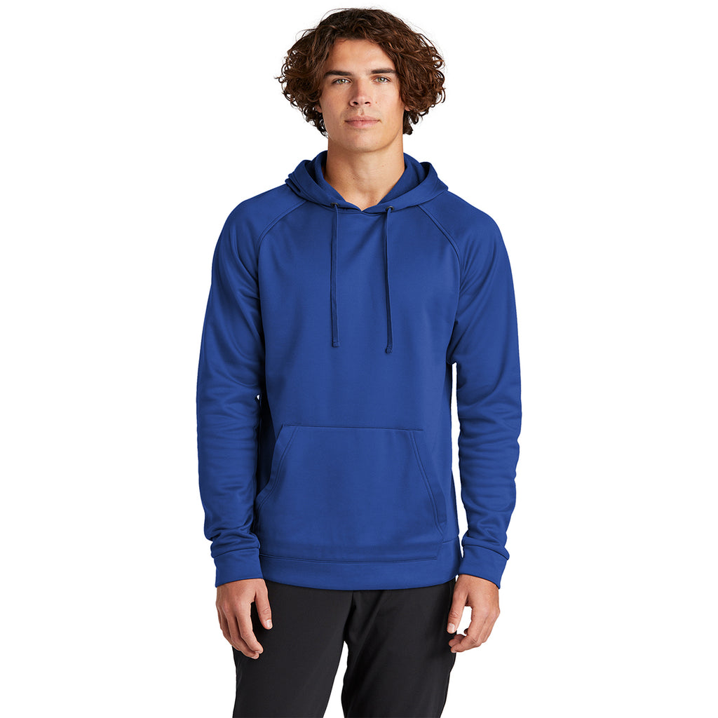 Sport-Tek Men's True Royal Re-Compete Fleece Pullover Hoodie