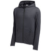 Sport-Tek Men's Graphite Circuit Hooded Full Zip