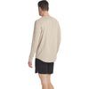 UNRL Men's Heather Sand Stride Long Sleeve