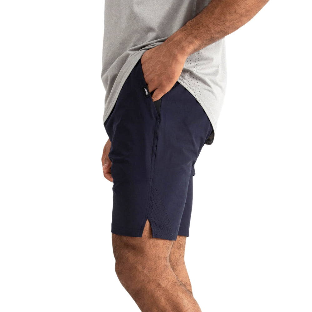 UNRL Men's Navy Stride Short