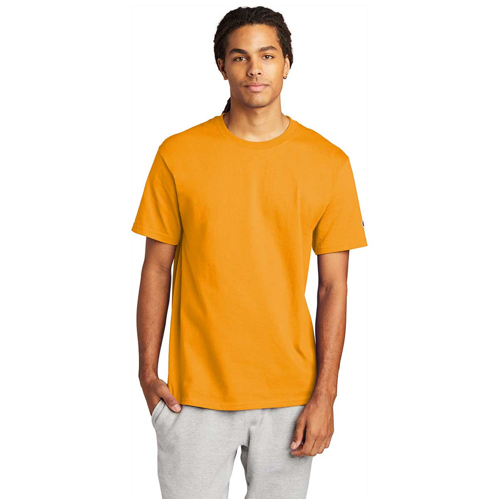 Champion Men's Gold Heritage 6-oz Jersey Tee