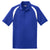 Sport-Tek Men's True Royal/White Dry Zone Colorblock Raglan Polo