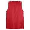 Sport-Tek Men's True Red PosiCharge Mesh Reversible Sleeveless Tee