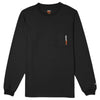 Timberland Men's Black Core Pocket Long Sleeve T-Shirt