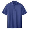 Port Authority Men's Mediterranean Blue Tall Silk Touch Polo