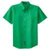 Port Authority Men's Court Green Tall Short Sleeve Easy Care Shirt