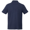 Elevate Men's Vintage Navy Amos Eco Short Sleeve Polo