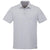 Trimark Men's Heather Grey Somoto Eco Short Sleeve Polo