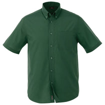 Elevate Men's Forest Green Colter Short Sleeve Shirt