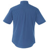 Elevate Men's Blue Stirling Short Sleeve Shirt Tall