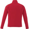 Elevate Men's Team Red Bowlen Polyfleece Quarter Zip