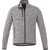 Elevate Men's Light Heather Grey Tremblant Knit Jacket