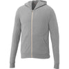 Elevate Men's Heather Grey Garner Knit Full Zip Hoodie