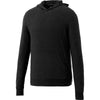 Elevate Men's Black Howson Knit Hoodie