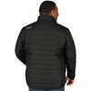 Trimark Men's Black/Black Geneva Eco Hybrid Insulated Jacket