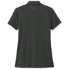 TravisMathew Women's Black Heather Sunnyvale Polo