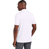 TravisMathew Men's White Cabana Solid Polo