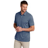 TravisMathew Men's Vintage Indigo/Black Coto Performance Polo