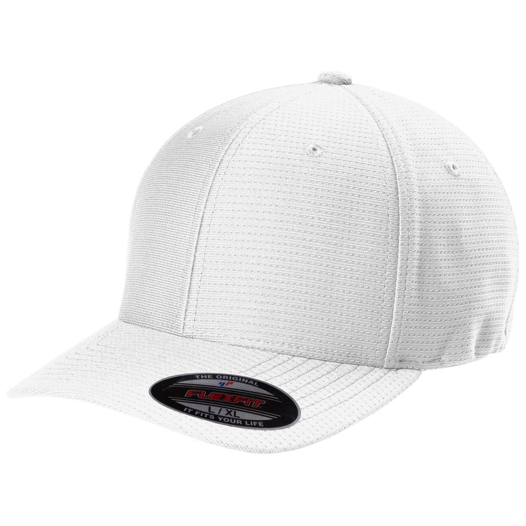 TravisMathew Men's White Rad Flexback Cap