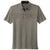 TravisMathew Men's Quiet Shade Grey Monterey Chest Stripe Polo