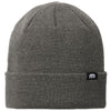 TravisMathew Dark Grey Heather Solid Cuffed Beanie