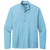 TravisMathew Men's Brilliant Blue Heather Coto Performance Quarter Zip