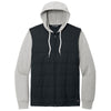 TravisMathew Men's Black/Grey Heather Tides Up Hooded Jacket